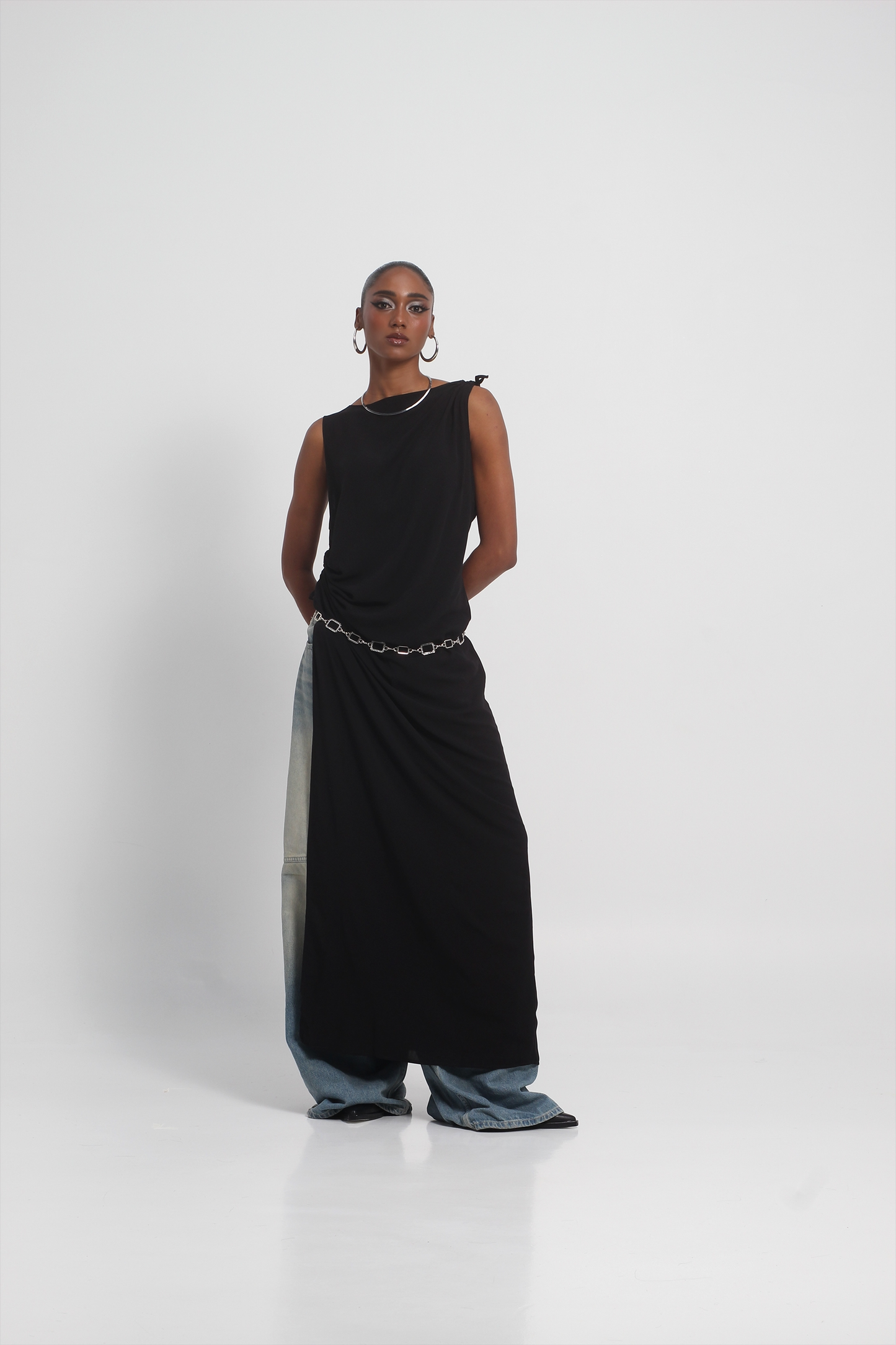 UNDONE LONG TOP