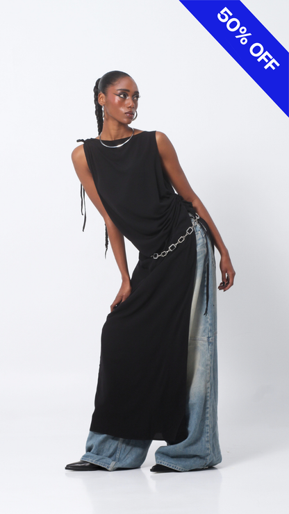 UNDONE LONG TOP