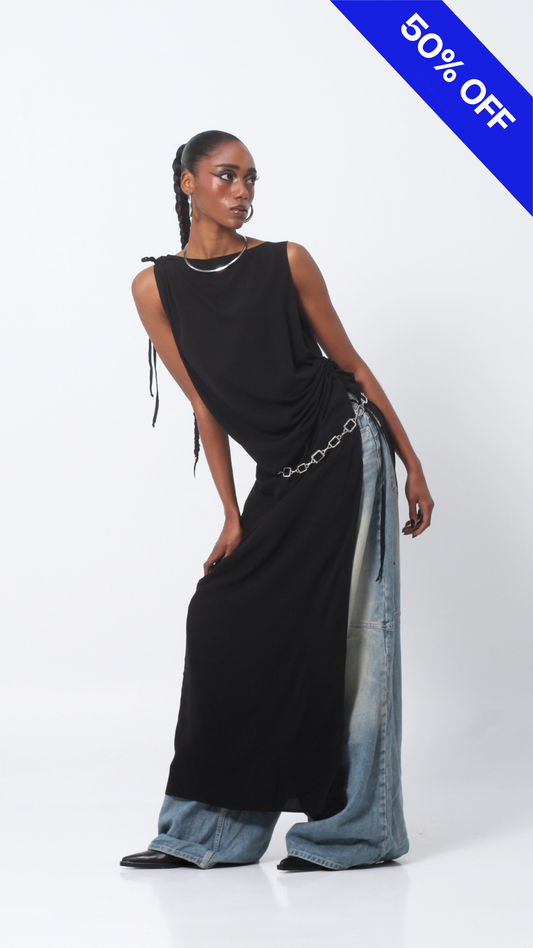 UNDONE LONG TOP